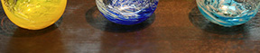 琉球ガラス/海蛍タルグラス５個セット