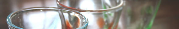 【琉球ガラス】　３．５インチ水中グラス